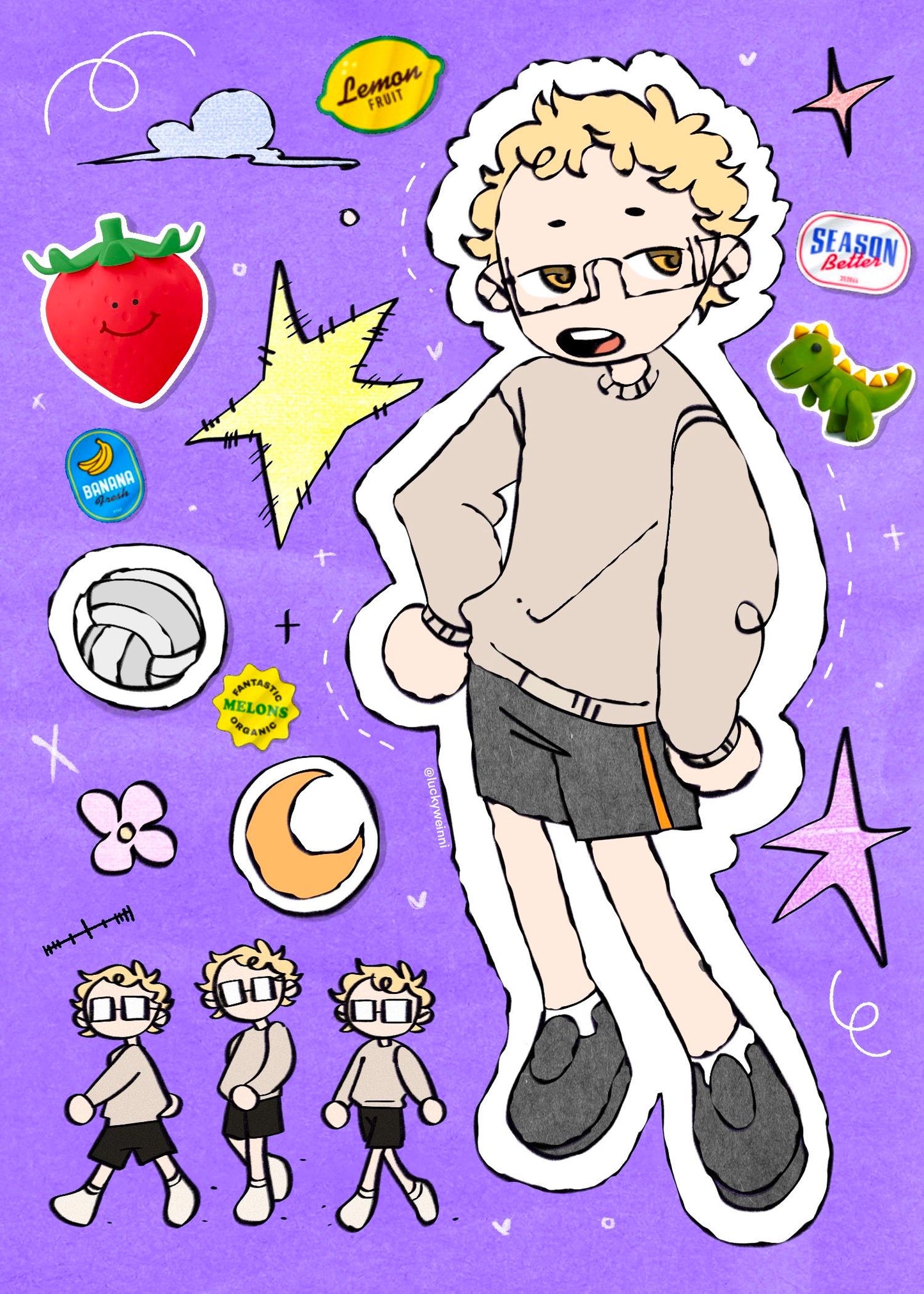 PRINT - TSUKISHIMA KEI