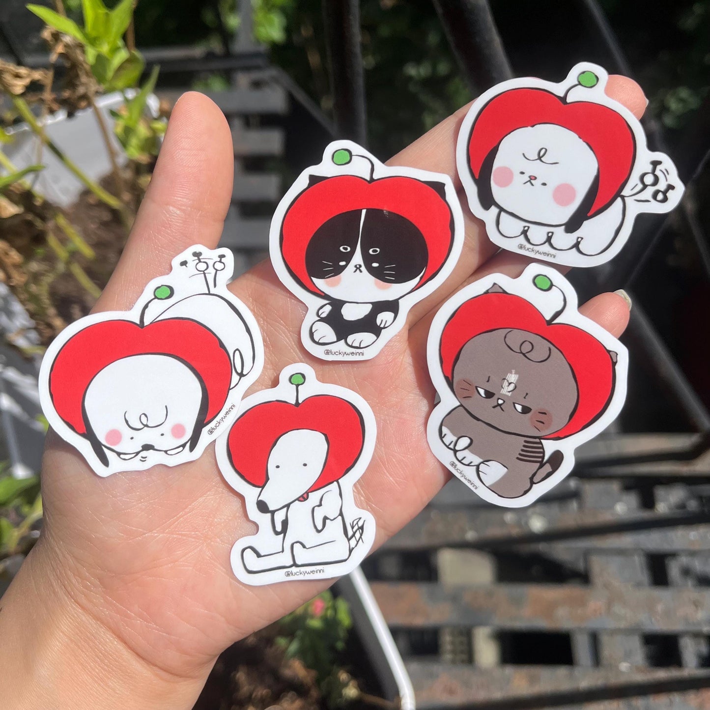 STICKER PACK - APPO FRIENDS
