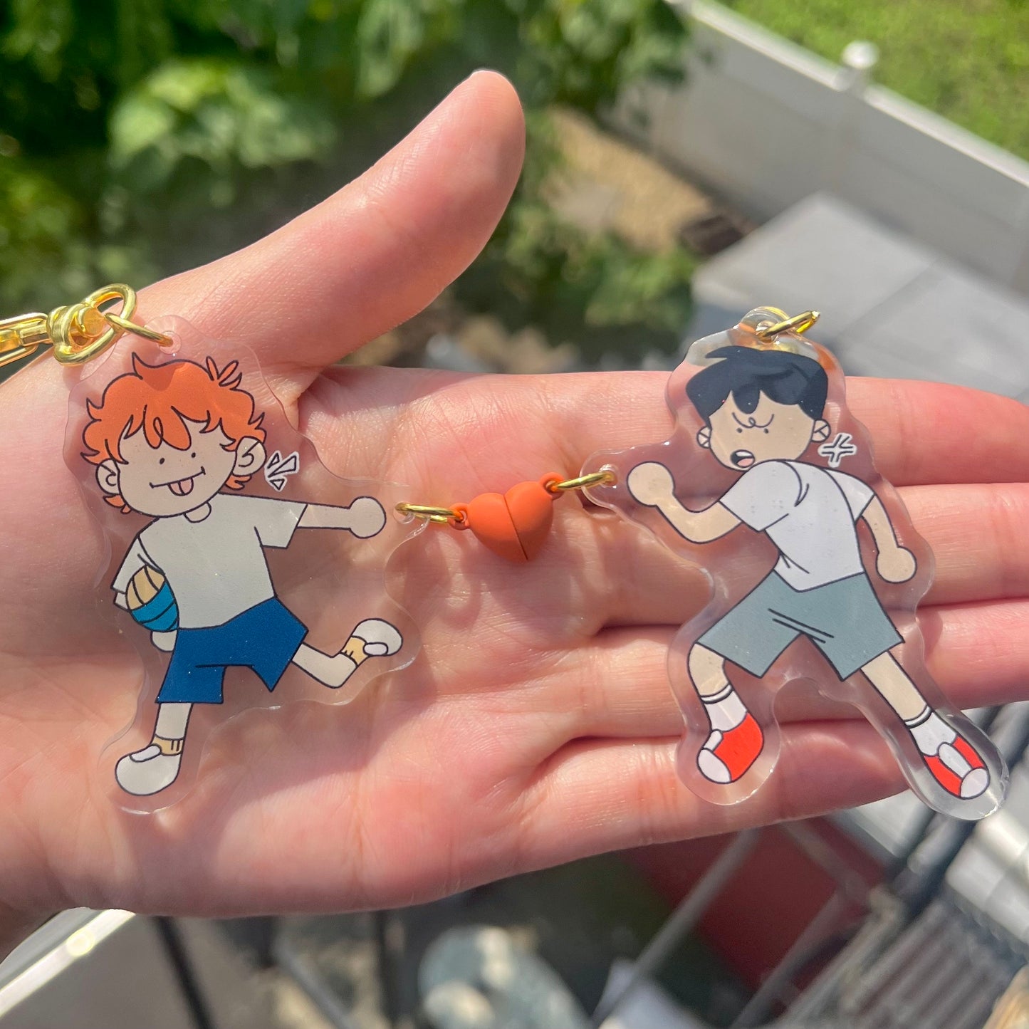 HAIKYUU!! Kageyama and Hinata Couples Charms