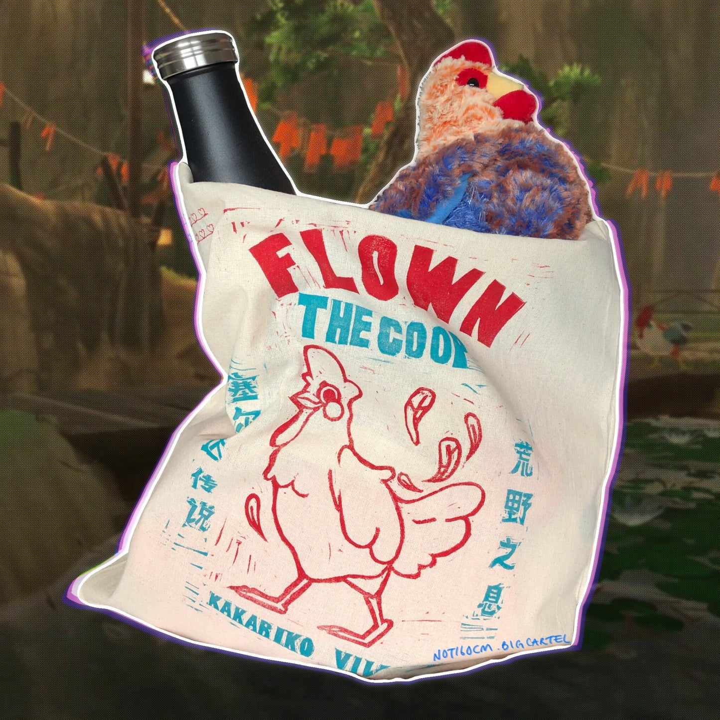 TOTE BAG - FLOWN THE COOP