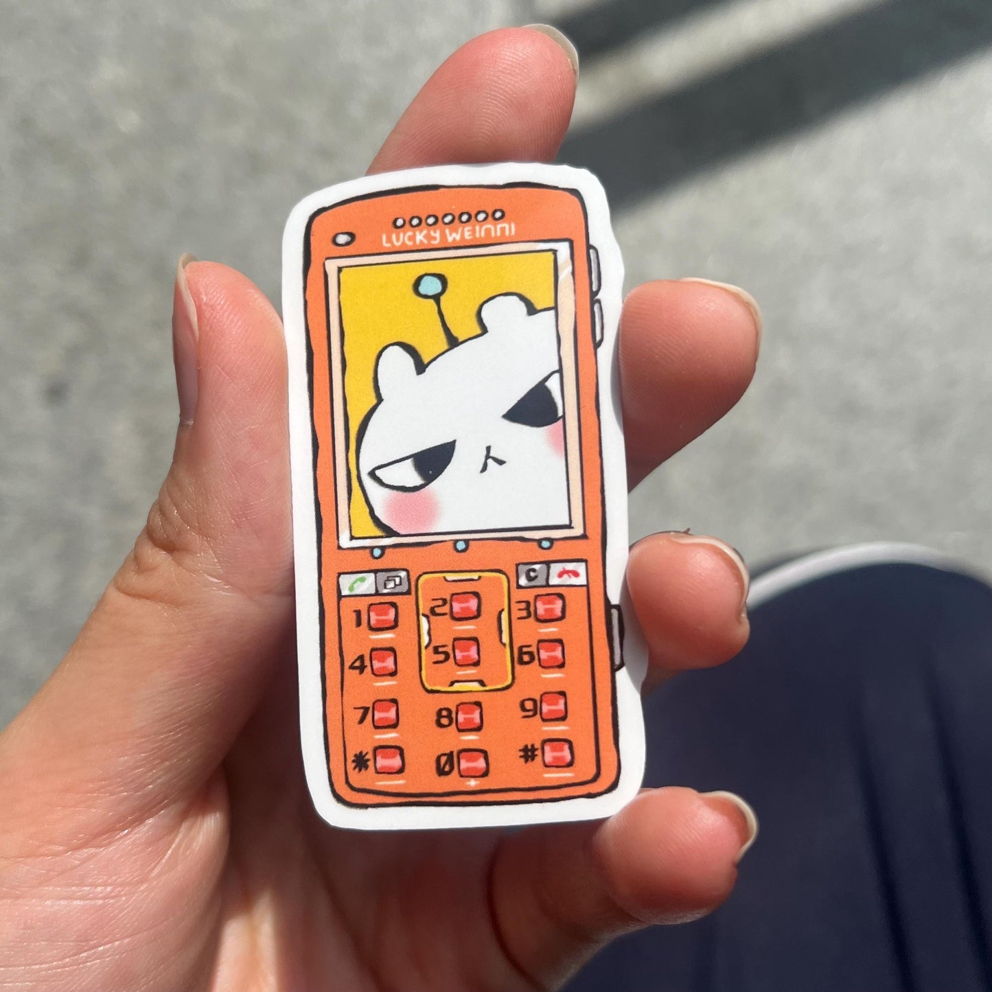 DIE CUT STICKER - Y2K TECH