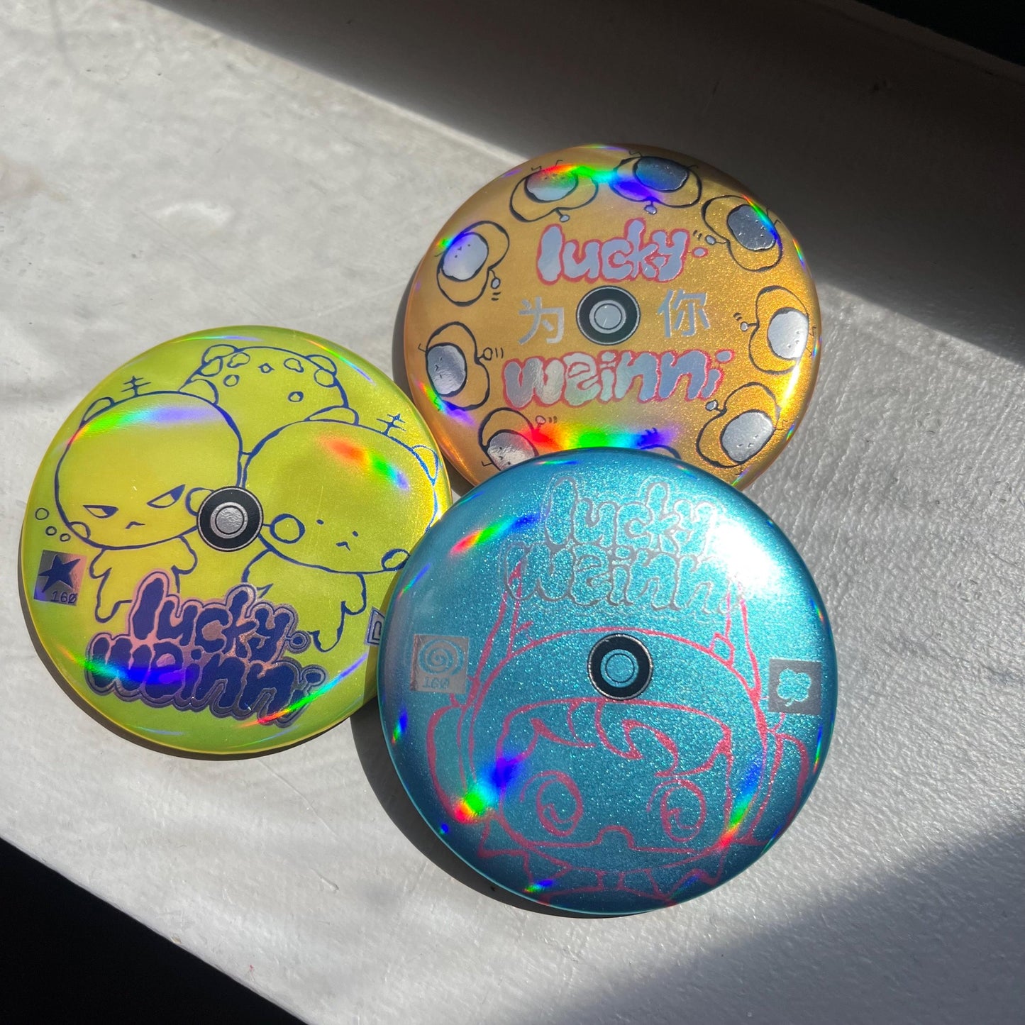 CD BUTTON PINS