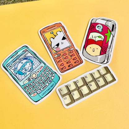 DIE CUT STICKER - Y2K TECH