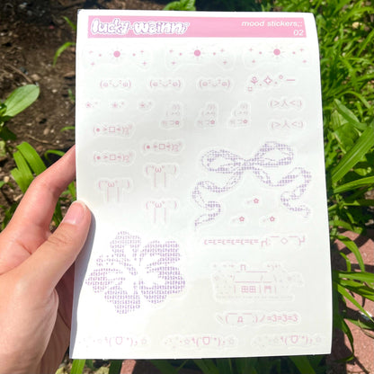 KAOMOJI JOURNALING STICKERS