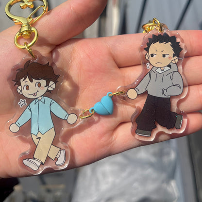 HAIKYUU!! Iwaizumi and Oikawa Couples Charms