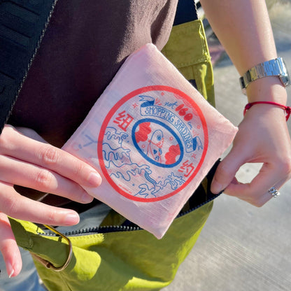 SHOPPING SARDINES REUSABLE GROCERY BAG