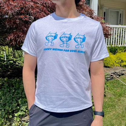 LUCKY WEINNI FOR COOL GIRLS CROP TOP