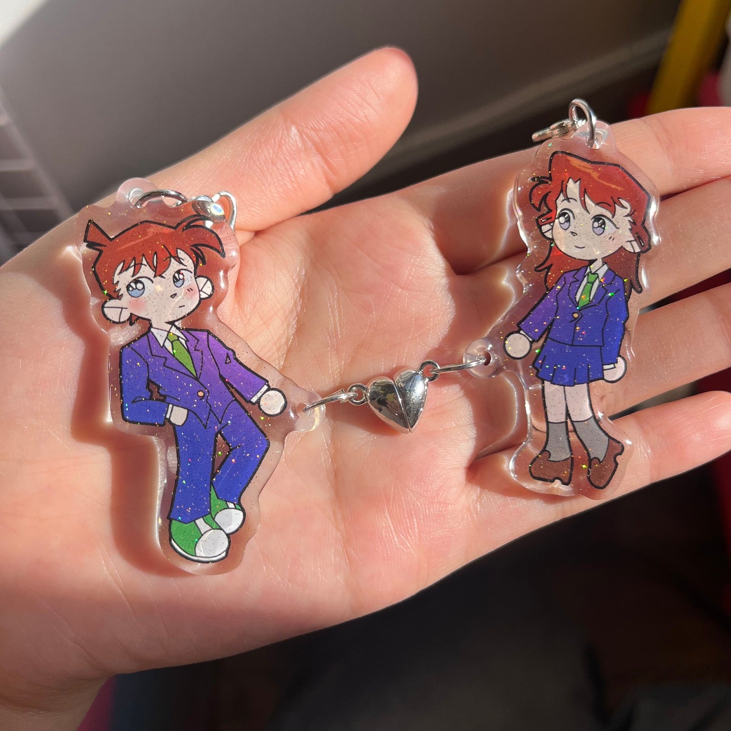 DETECTIVE CONAN Character Couples Charms