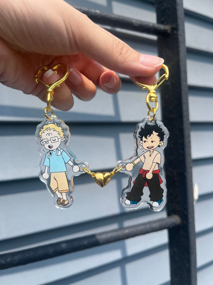 HAIKYUU!! Kuroo and Tsukishima Couples Charms