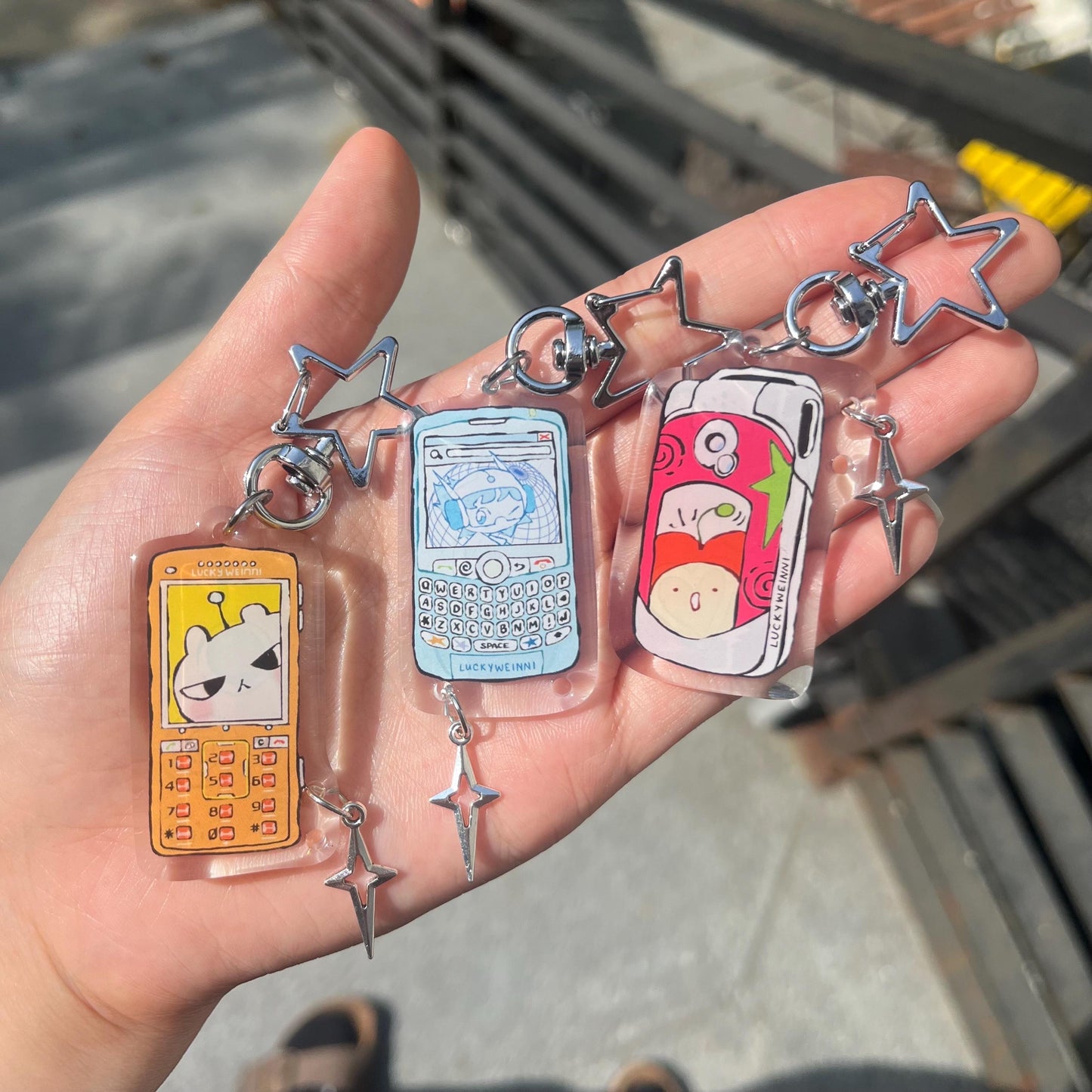 Y2K TRINKET HOLDER CHARMS