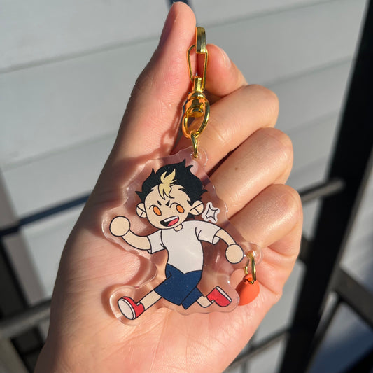 HAIKYUU!! Asahi and Nishinoya Couples Charms