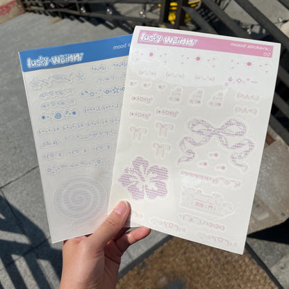 KAOMOJI JOURNALING STICKERS