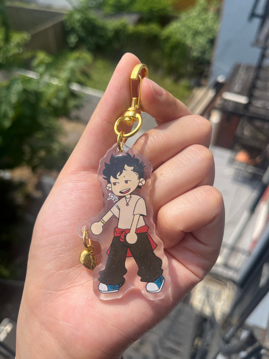 HAIKYUU!! Kuroo and Tsukishima Couples Charms