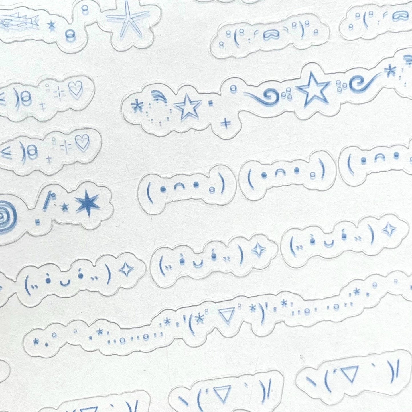 KAOMOJI JOURNALING STICKERS