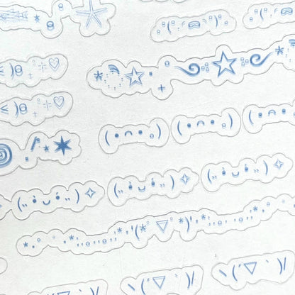 KAOMOJI JOURNALING STICKERS