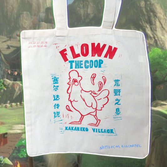TOTE BAG - FLOWN THE COOP