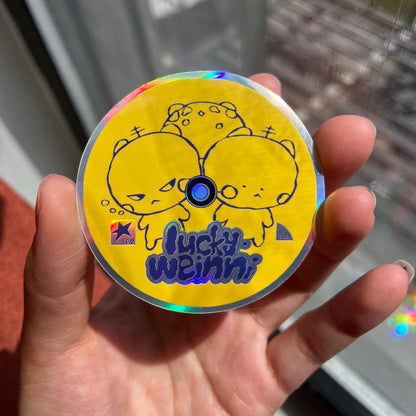 DIE CUT STICKERS - CDs