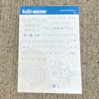 KAOMOJI JOURNALING STICKERS