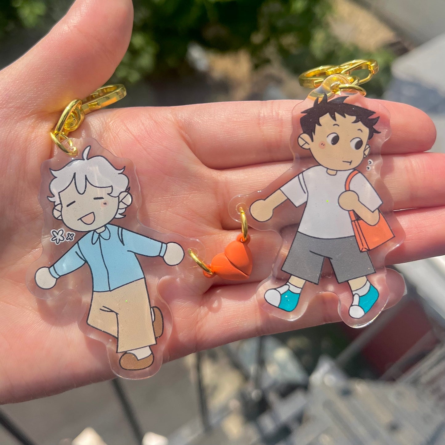 HAIKYUU!! Daichi and Sugawara Couples Charms