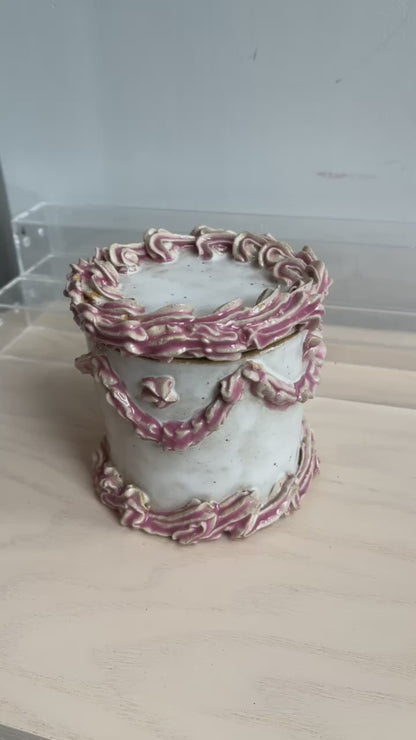 CERAMIC CAKE JAR